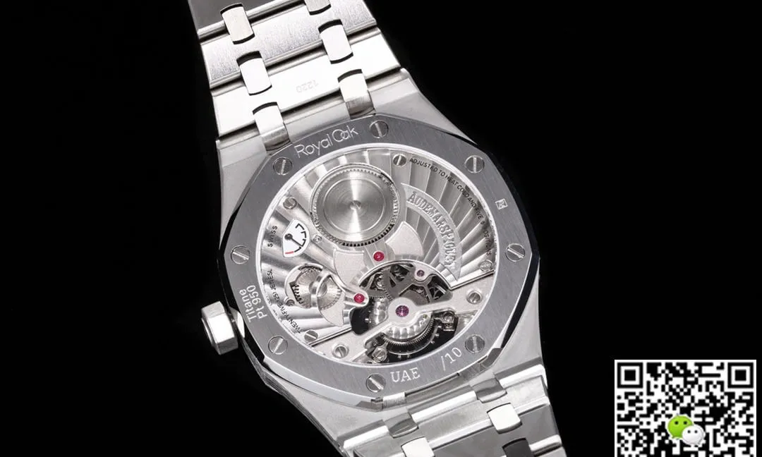 Audemars Piguet Royal Oak Tourbillon 26530PT.OO.1220PT.01 R8 Factory 1:1 Best Edition Replica Watch Silver Strap